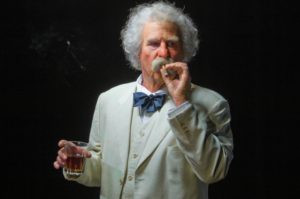 Val Kilmer in Citizen Twain Credit: NEIL JACOBS Photographer